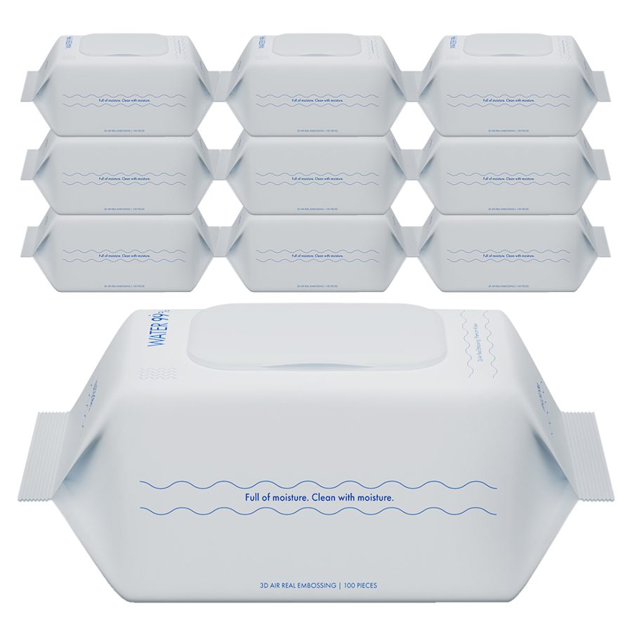 워터 99 초순수 저자극 아기물티슈 베이직 캡형