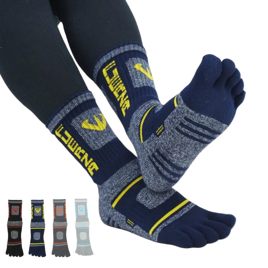 훼르자 땀흡수 기능성 스포츠 등산 헬스 마라톤 쿠션 중목 무좀 발가락양말