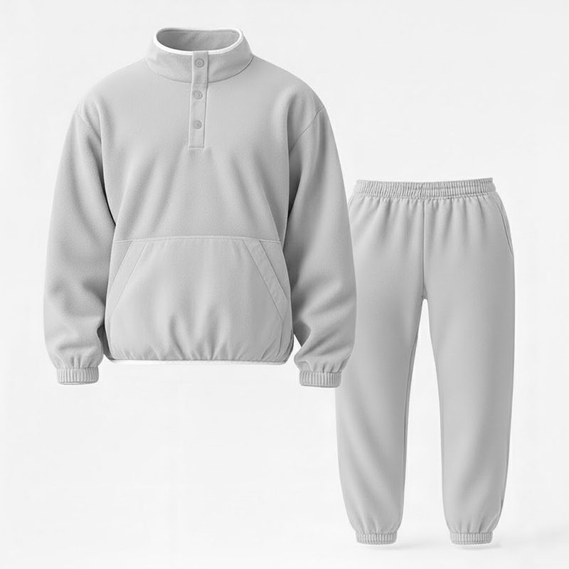 UPPERCUT 자체제작 주니어 키즈 상하복 아노락 트레이닝세트 츄리닝 남녀공용 겨울 트레이닝복 아동 플리스 상하복