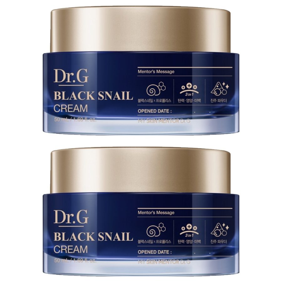 닥터지 블랙 스네일 크림 듀오