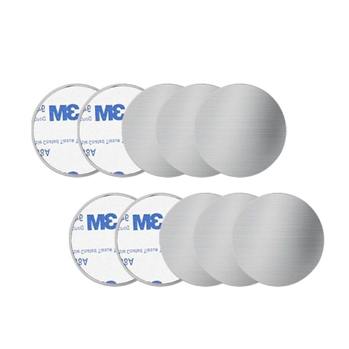 어반카 휴대폰 마그네틱 자석 스틸패치 원형 40 x 40 mm 10p