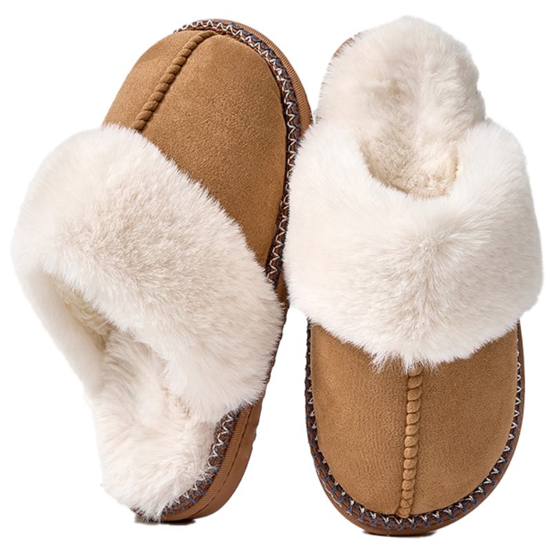 슈탭스 착붙 어그 슬리퍼 여성 겨울 경량 논슬립 방한 털슬리퍼 슈텝스 따뜻한 퍼슬리퍼 실외화