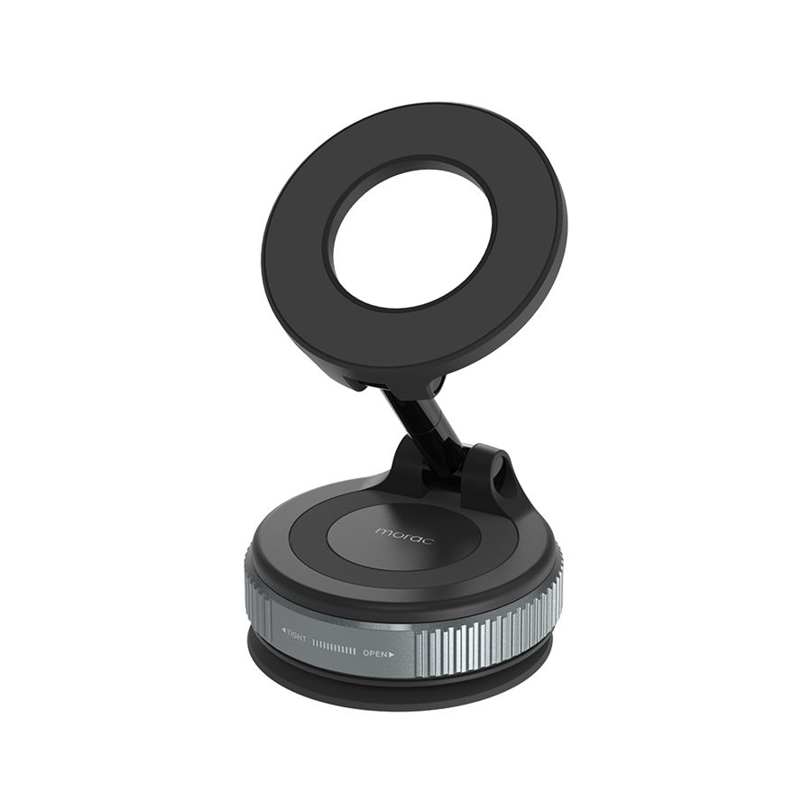 모락 진공 흡착 접이식 차량용 맥세이프 자석 거치대