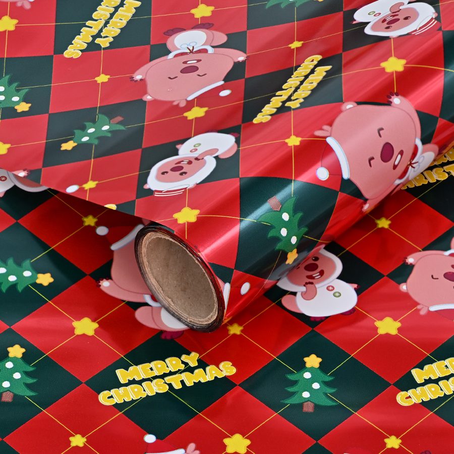 뽀로로 잔망루피 크리스마스 포장지